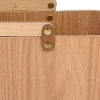 Wood Tray Caddy, Oak, 12x23x10 cm>Ekta Living Hot