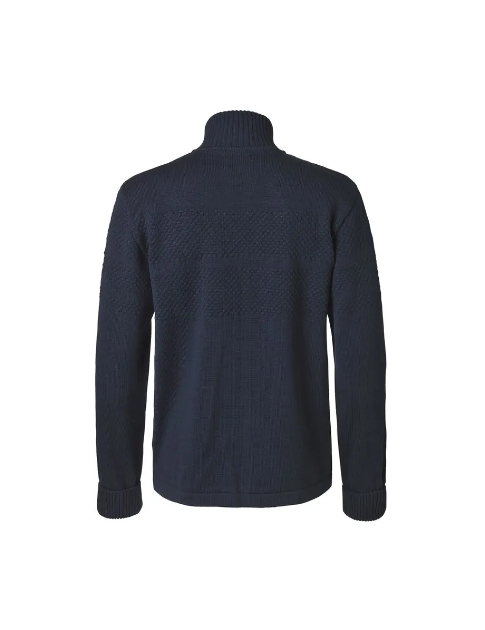 Mads Nørgaard - Copenhagen Wool Klemens Zip Knit Blå Clearance