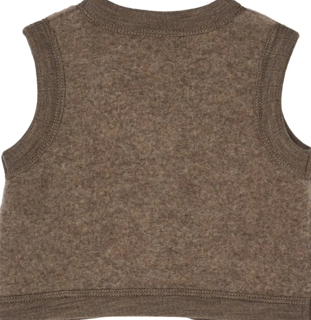 Woolly fleece vest>Müsli by Green Cotton