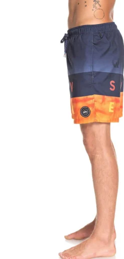 Word Block Volley 17 Shorts>Quiksilver Hot