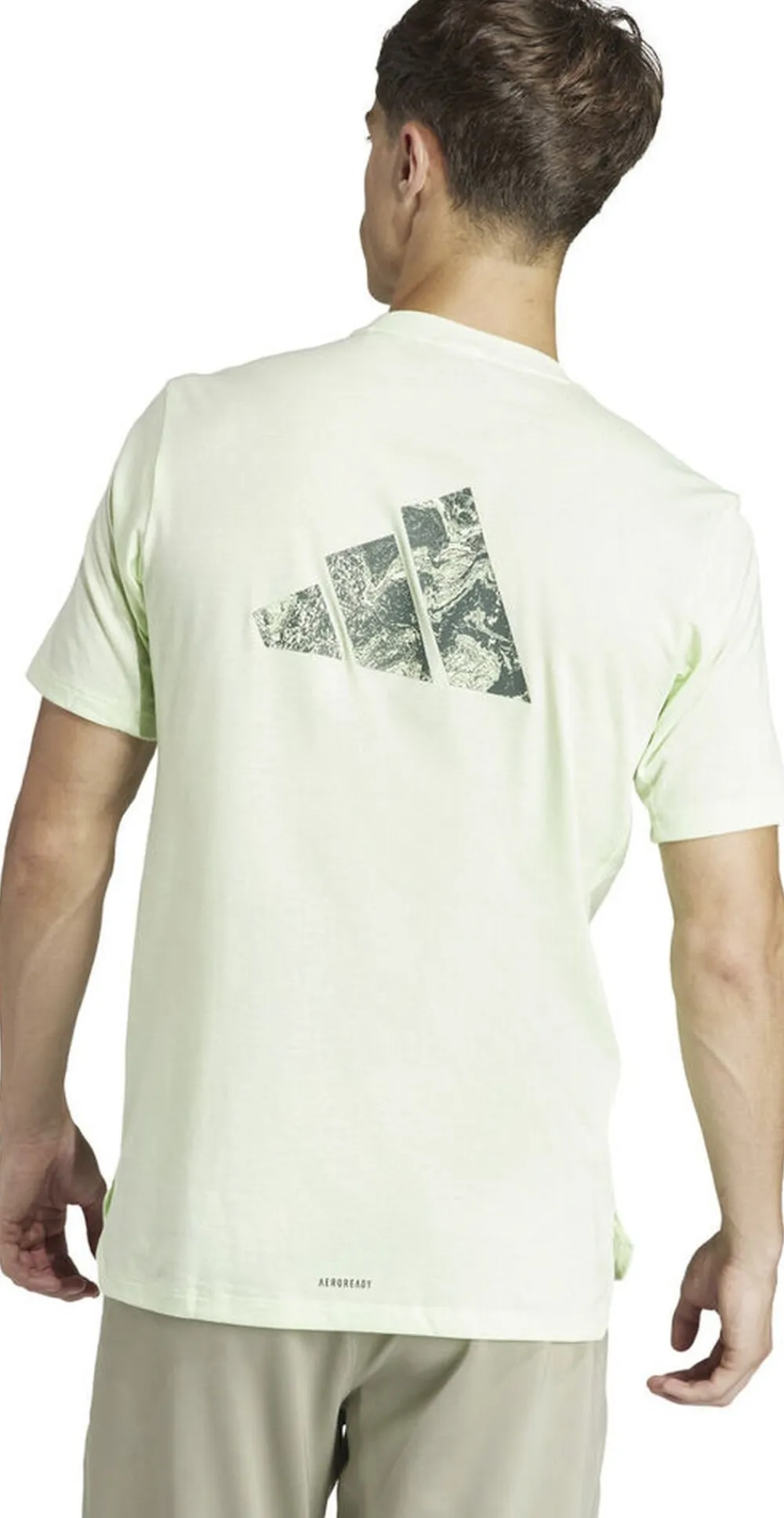 adidas Workout Logo T-shirt Grøn Outlet