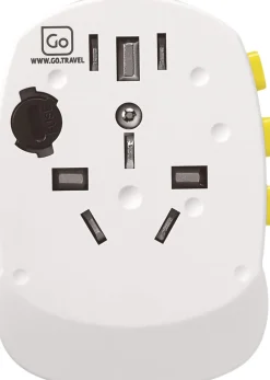 Dame Go Travel Worldwide adaptor + USB