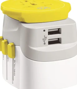 Dame Go Travel Worldwide adaptor + USB