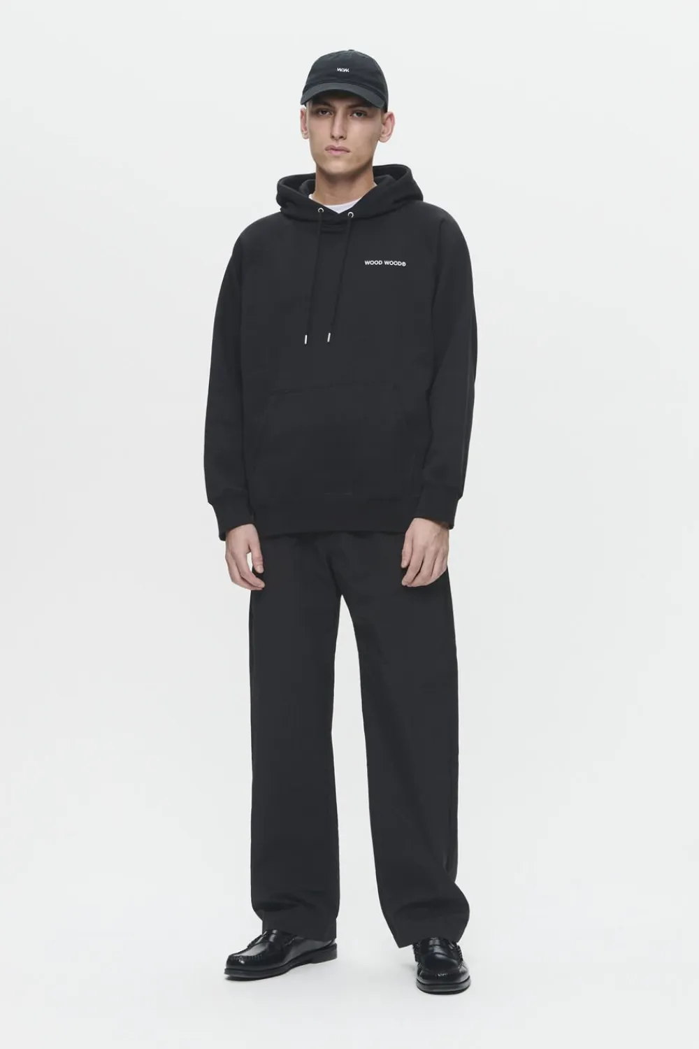 Wood Wood WWFred hoodie chest print