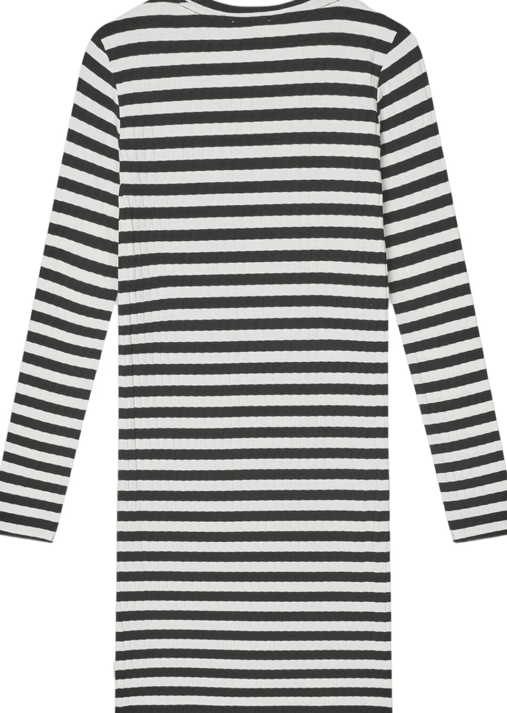 Mads Nørgaard - Copenhagen 5x5 Classic Stripe Dubina Short Dress Sort med hvide striber Sale