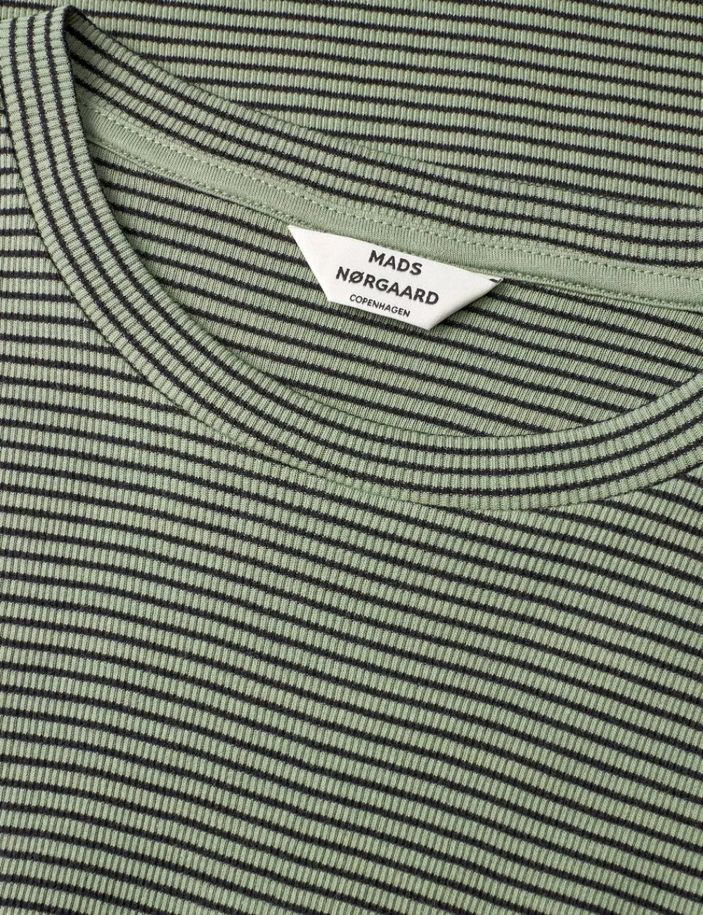 Dame Mads Nørgaard - Copenhagen 2x2 Cotton Stripe Tuba Tee LS