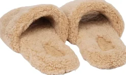 Y SHAN - SHEARLING OPEN SLIPPERS>Lovelies Sale