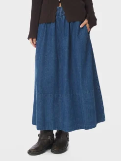 Yara Denim Skirt>Neo Noir Outlet