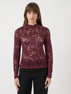 LACEY LS LACE TOP S. NOOS><noscript><img width=