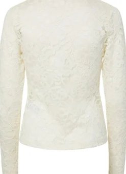 LACEY LS V-NECK LACE TOP S. NOOS><noscript><img width=