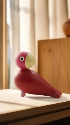 Kay Bojesen Year Bird Flora 2024 H12. 5 cm pink Sale