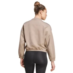 adidas Yoga Essentials Cover-Up Sweatshirt Brun