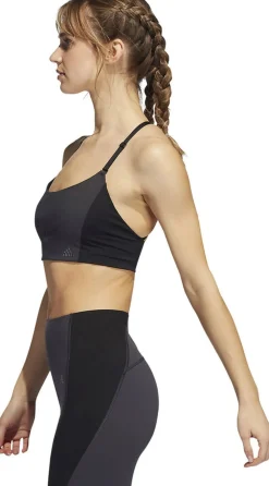 Yoga Studio Light-Support 3-Stripes sports bh><noscript><img width=